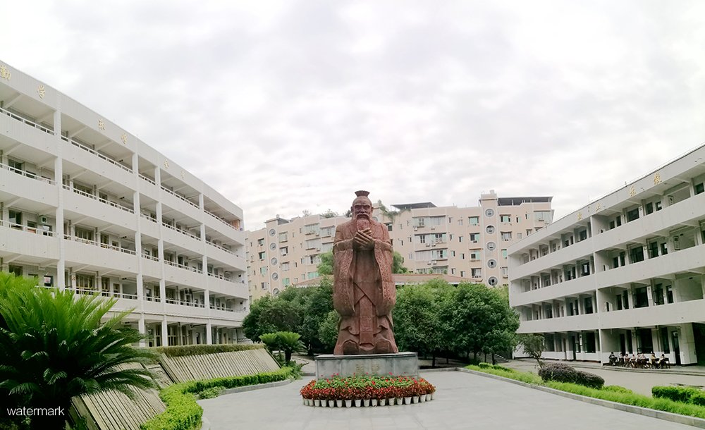 四川省重點中學——瀘縣五中測溫人臉識別斜八角翼閘及校園微信系統(tǒng)項目